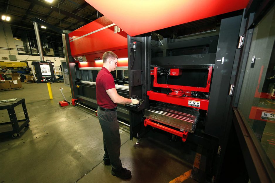 Amada Press Brake with Automatic Tool Changer